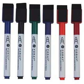 MARCADOR PARA PIZARRON CON BORRADOR VARIOS COLORES - Envío Gratuito