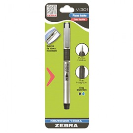 PLUMA FUENTE ZEBRA V-301 PIEZA - Envío Gratuito