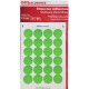 ETIQUETA CIRCULAR VERDE REMOVIBLE 19MM C/480 - Envío Gratuito