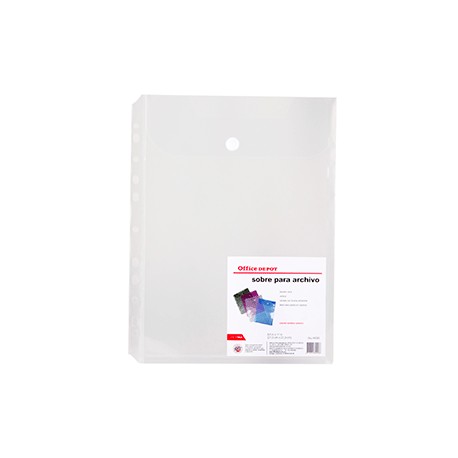 SOBRE DE PLASTICO OFFICE DEPOT - Envío Gratuito