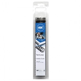 ARILLO METALICO GBC DOBLE NEGRO 1/2 CON 20 - Envío Gratuito