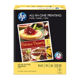 PAPEL ALL IN ONE PRINTING CARTA RESMA 500 HOJAS HP - Envío Gratuito