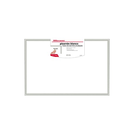 PIZARRON OFFICE DEPOT BLANCO 60 X 90 CM - Envío Gratuito