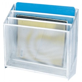 CLASIFICADOR TRIPLE MESH COLOR PLATA OFFICE DEPOT - Envío Gratuito