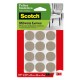 PROTECTOR FIELTRO SCOTCH REDONDO - Envío Gratuito