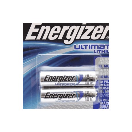 PILA ENERGIZER E2 LITHIUM AA PAQUETE CON 2 - Envío Gratuito