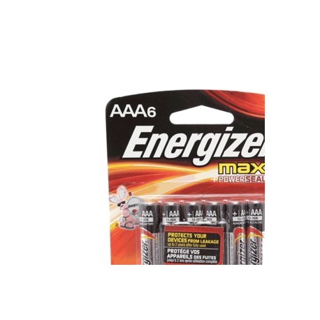 PILA ENERGIZER MAX AAA PAQUETE CON 4 - Envío Gratuito