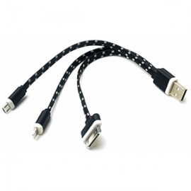 HUB SPECTRA TI ENTRADAS 30PIN 8PIN MICROUSB FLAT - Envío Gratuito