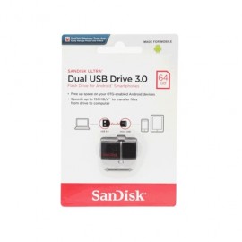 MEMORIA USB SANDISK ULTRA DUAL 64 GB - Envío Gratuito