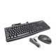 TECLADO LOGITECH MK120 CON MOUSE - Envío Gratuito