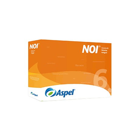 ASPEL NOI 6.0 /1 LICENCIA 12 MESES - Envío Gratuito