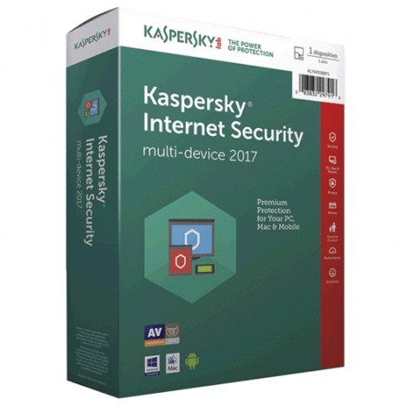 ANTIVIRUS DE SEGURIDAD KASPERSKY IS2017 - Envío Gratuito