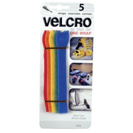 VELCRO TIRAS ONEWRAP 1/2 X 8 COLORES - Envío Gratuito