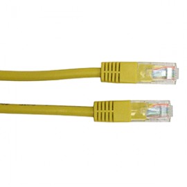 CABLE DE RED ETHERNET SPECTRA AMARILLO 7.62 METROS - Envío Gratuito