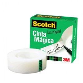 CINTA ADHESIVA SCOTCH 810 MAGICA 12MM X 33M - Envío Gratuito