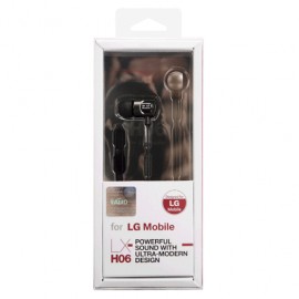 AUDIFONOS IN EAR LG MIC NEGRO - Envío Gratuito