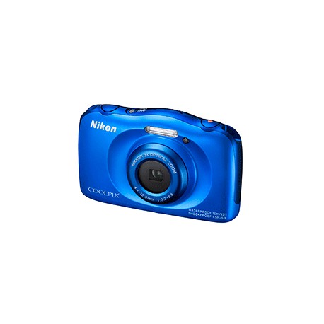CAMARA DIGITAL NIKON COOLPIX S33 ACUATICA AZUL - Envío Gratuito