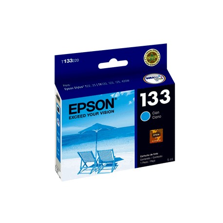 CARTUCHO EPSON CYAN TX 120 T22 T420W - Envío Gratuito