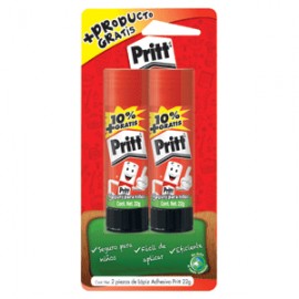 LAPIZ ADHESIVO PRITT 20 GRAMOS PAQUETE C/2 - Envío Gratuito