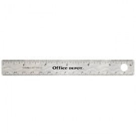 REGLA DE ACERO INOXIDABLE OFFICE DEPOT 15 CM - Envío Gratuito