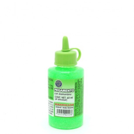 DIAMANTINA BARRILITO CON PEGMTO VERDE VERONE - Envío Gratuito