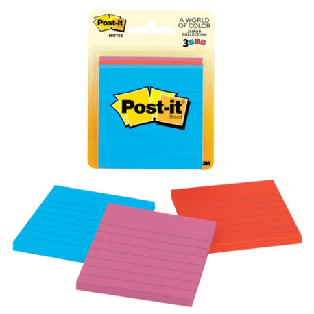 POST-IT RAYAS ULTRA 3X3 50 HOJAS - Envío Gratuito