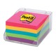 POST-IT CUBO 3 X 3 NEON 390 HOJAS CON PORTANOTAS - Envío Gratuito