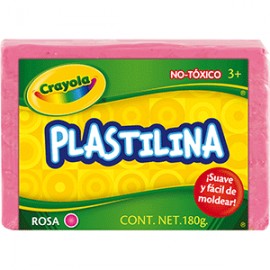 PLASTILINA EN BARRA ROSA 180G CRAYOLA - Envío Gratuito