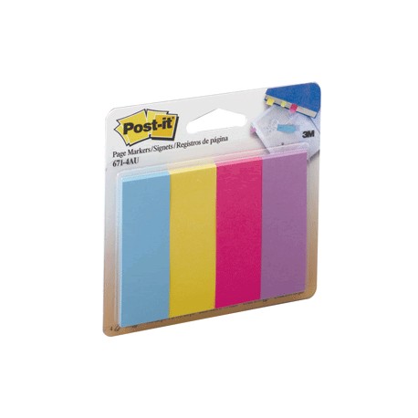 POST-IT 671 1X3 SEPARADOR ULTRA 4 PAQUETES - Envío Gratuito