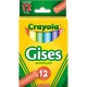 GISES COMPRIMIDOS CRAYOLA DE COLORES CAJA CON 12 - Envío Gratuito