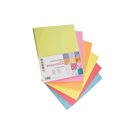 PAPEL BRIGHTS COLORES CARTA CON 300 HOJAS POCHTECA - Envío Gratuito