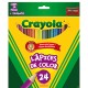 CAJA DE COLORES CRAYOLA LARGOS CON 24 PIEZAS - Envío Gratuito