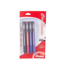 GOMA RETRACTIL CLIC ERASER DE PENTEL - Envío Gratuito